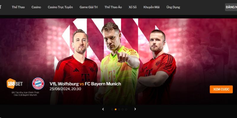 Trải nghiệm 188bet
